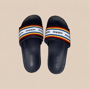 Adidas Multi-color Slides
